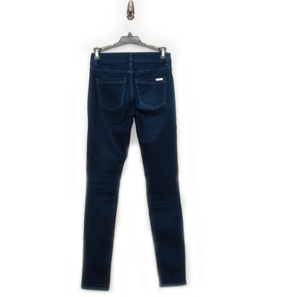 White  House Black Market Skinny Leg Dark Denim Stretch Jeggings Size 0R
